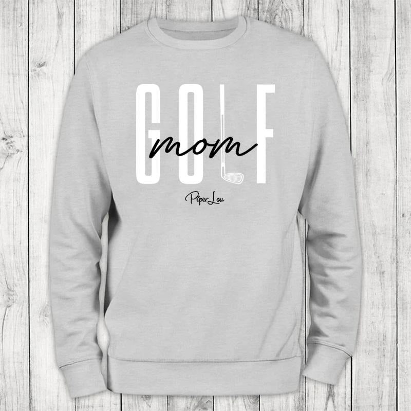 Golf Mom Club Sweatshirt, Proudly Printed In The USA, Sweatshirt Gray / White, #sassy #cute #colorprint Shirt Hoodie