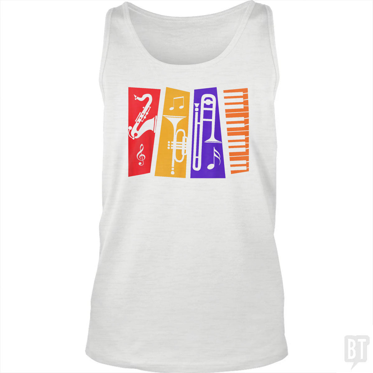 Jazz Music Tank Top