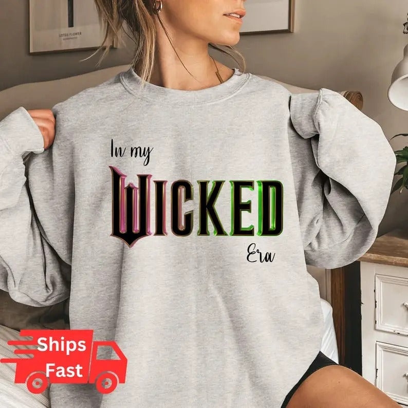 Wicked the Movie Shirt, Wicked Era Tee Shirt, Wicked the Musical Shirt, Pop Culture Graphic Tee, Wizard of Oz Fan Gift,...