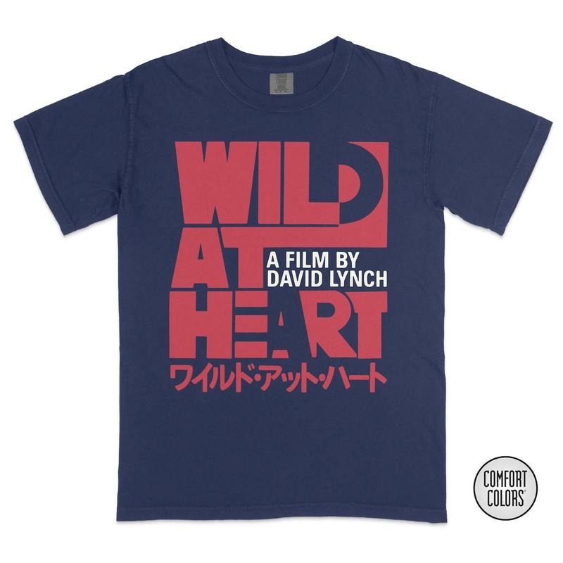 Wild at Heart Japanese Laserdisc Typography Shirt- David Lynch - Japanese laserdisc art Hoodie Sweatshirt | PrintMintTees.com