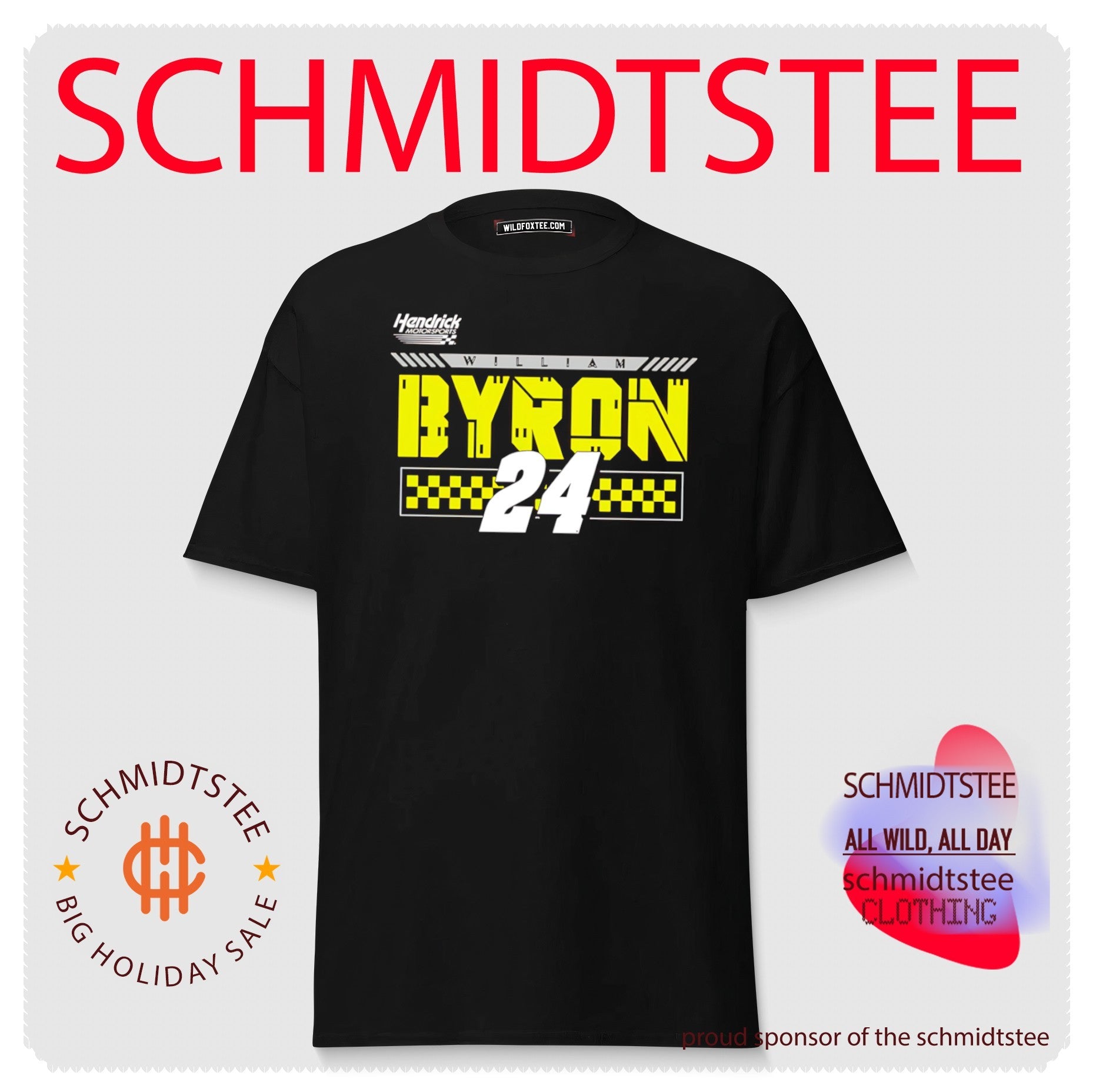 William Byron Hendrick Motorsports 24 NASCAR shirt