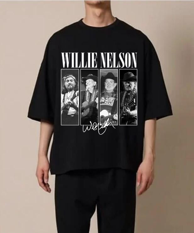 Willie Nelson Legend 92th Birthday graphic T-Shirt Hoodie Sweatshirt | PrintMintTees.com
