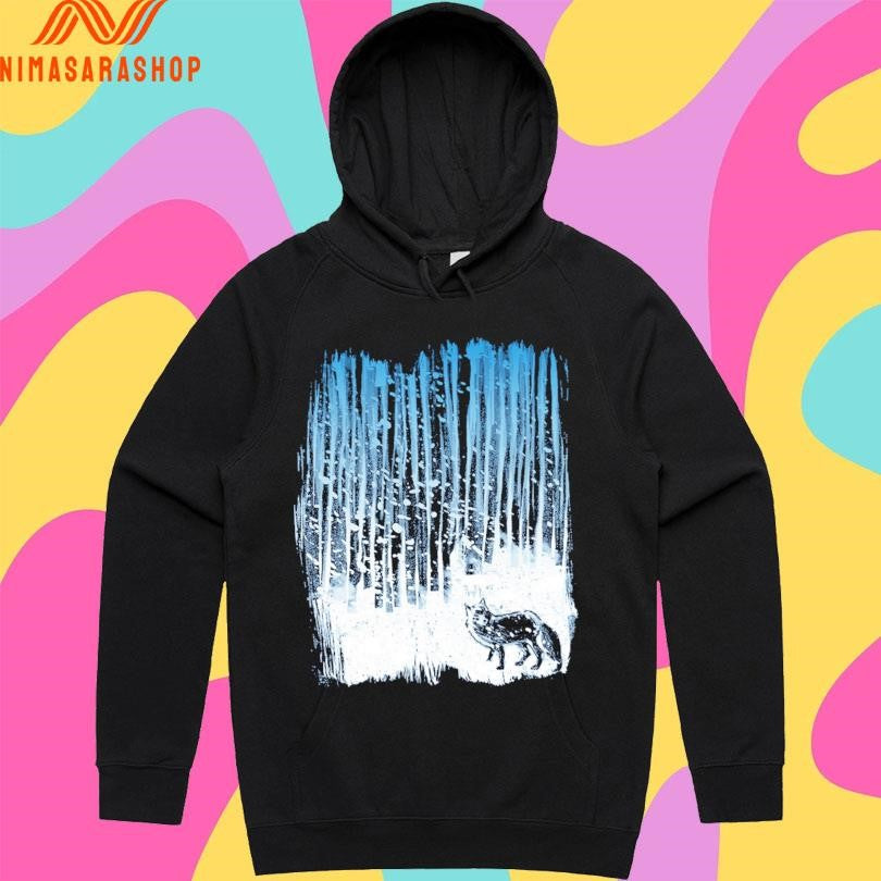 Winter Night Fox Shirts
