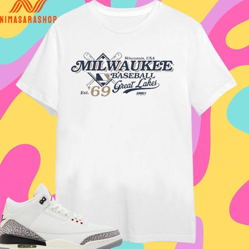 Wisconsin Usa Milwaukee Baseball Great Lakes Est ’69 Shirts