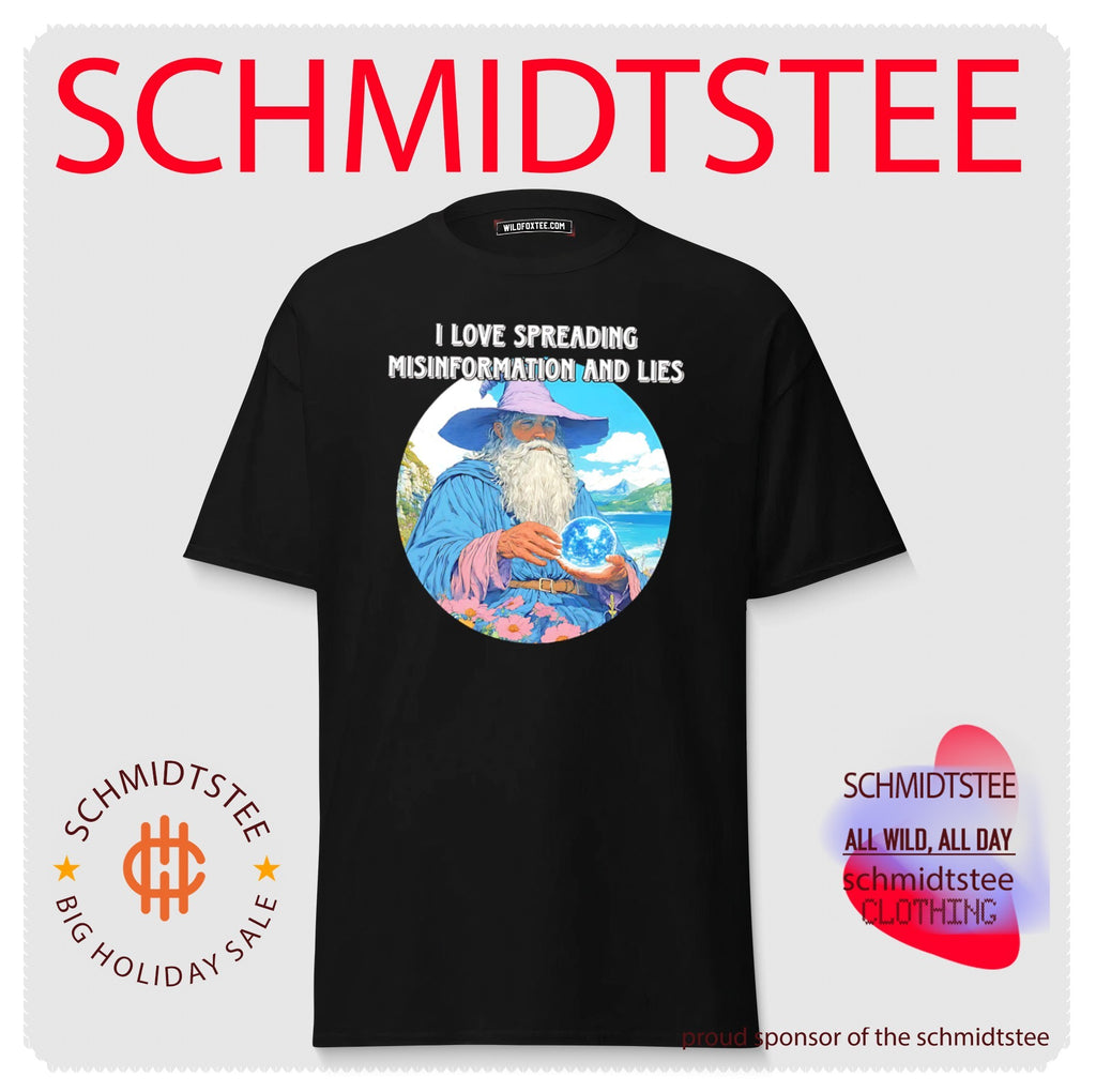 Wizard I love spreading misinformation and lies shirt