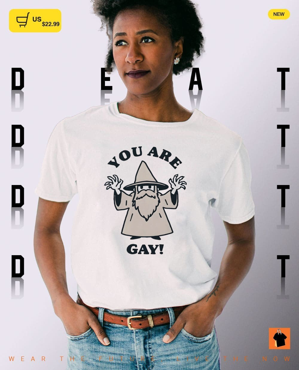 Wizard You Are Gay LGBTQ Pride Meme shirt