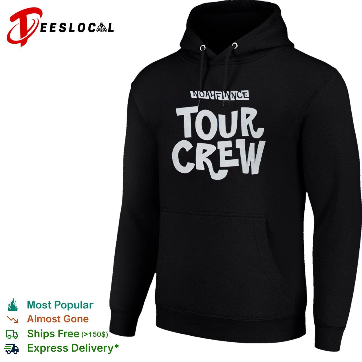 Woahflvnce Tour Crew shirt