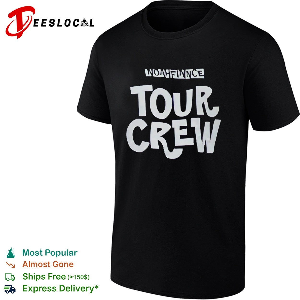 Woahflvnce Tour Crew shirt