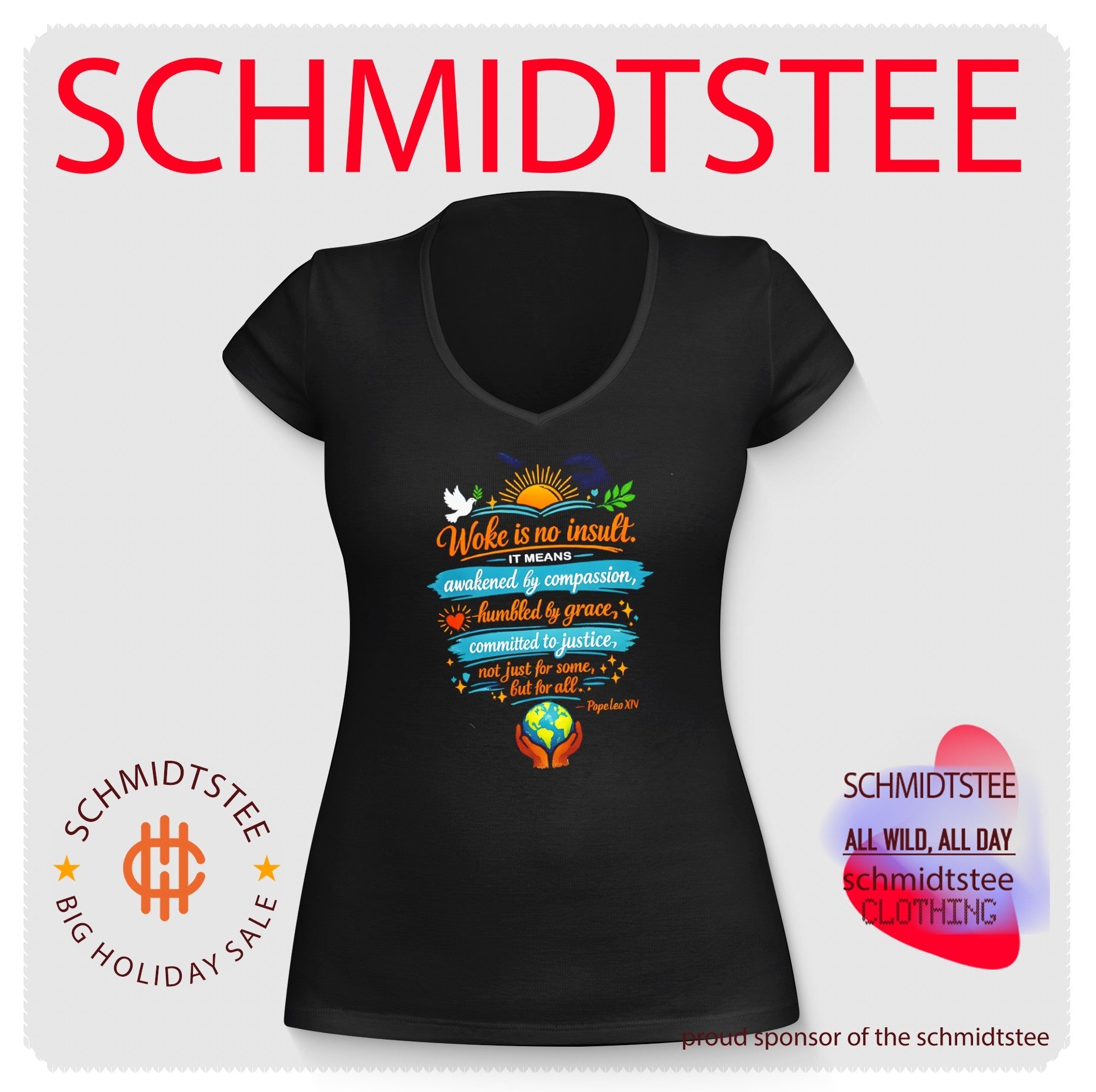 Woke is not insult it means awakened by compassion humbled by grace shirt