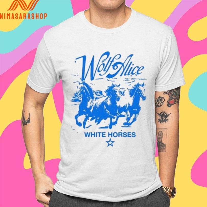 Wolf Alice White Horses Shirts