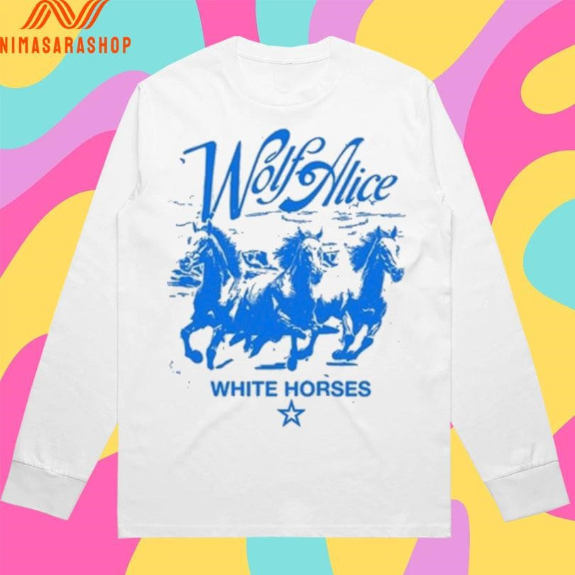 Wolf Alice White Horses Shirts