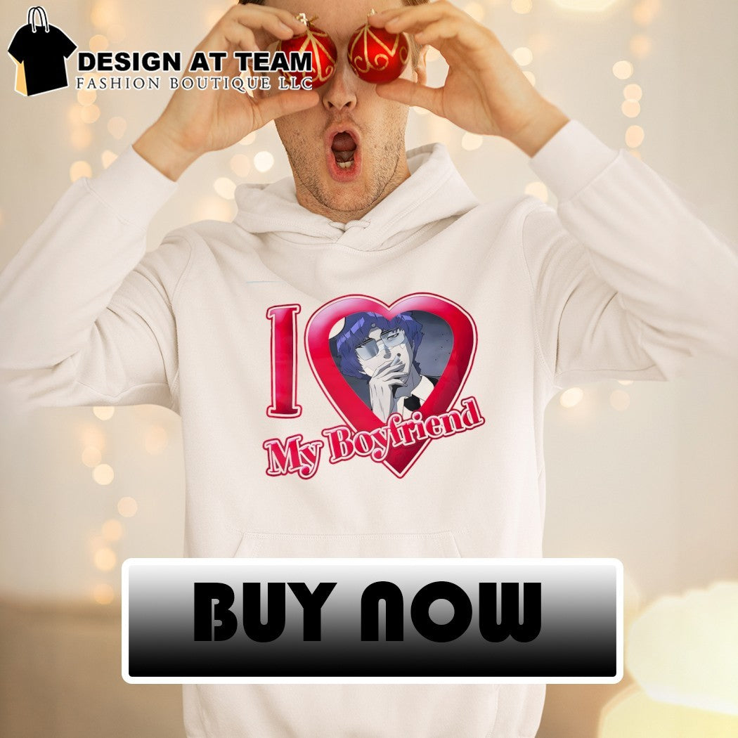 Wolf Keum I love my boyfriend shirt