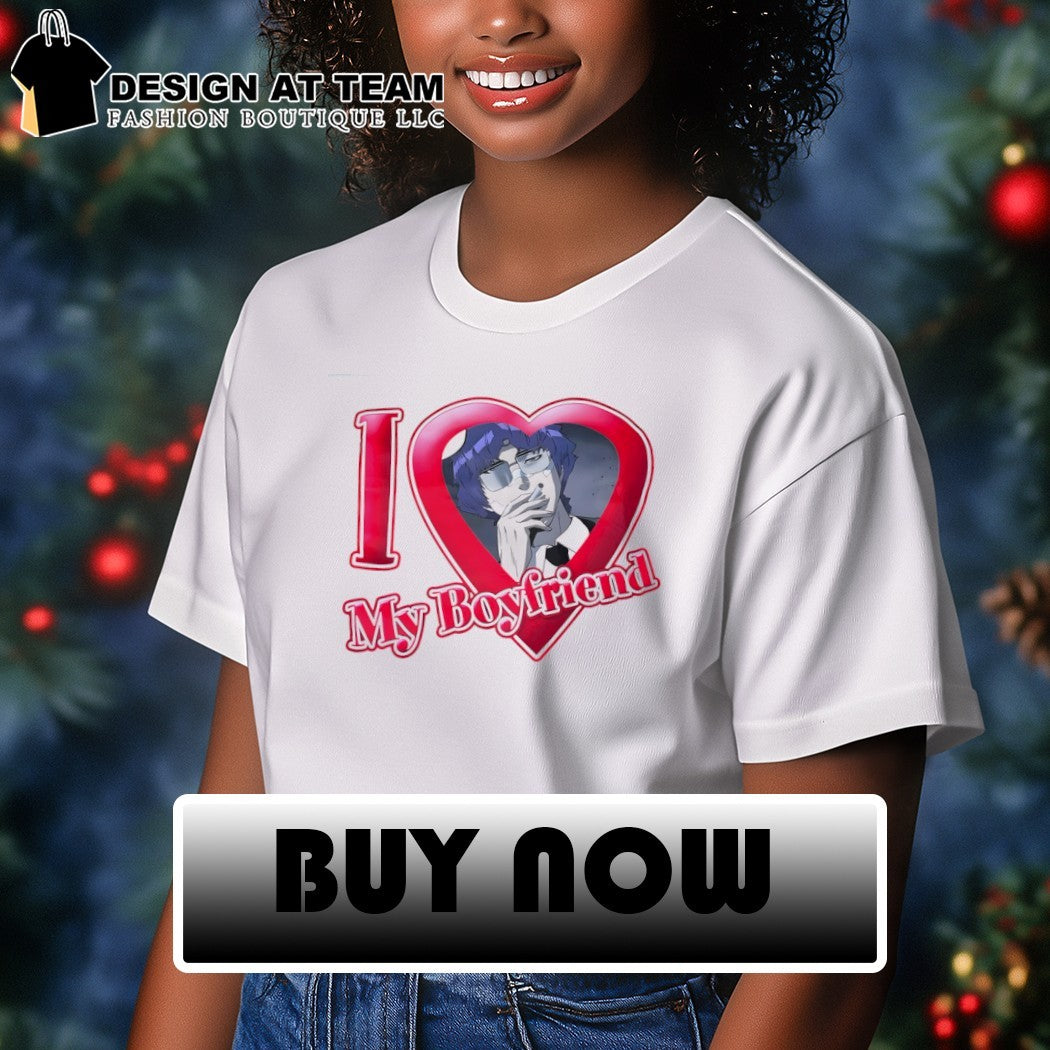 Wolf Keum I love my boyfriend shirt