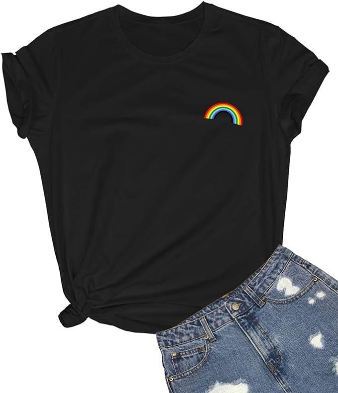 Women Cute T Shirt Junior Tops Teen Girls Graphic Tees Casual Cotton Hoodie Sweatshirt | PrintMintTees.com