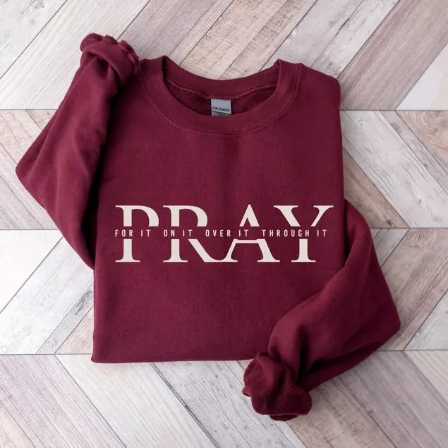 Women Of The Bible Sweater, Christian Women Sweater, Prayer Shirt, Praying Women Crewneck, Jesus Church Christian Pray...