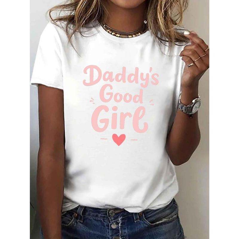 Women'S "Daddy'S Good " Graphic T-Shirt