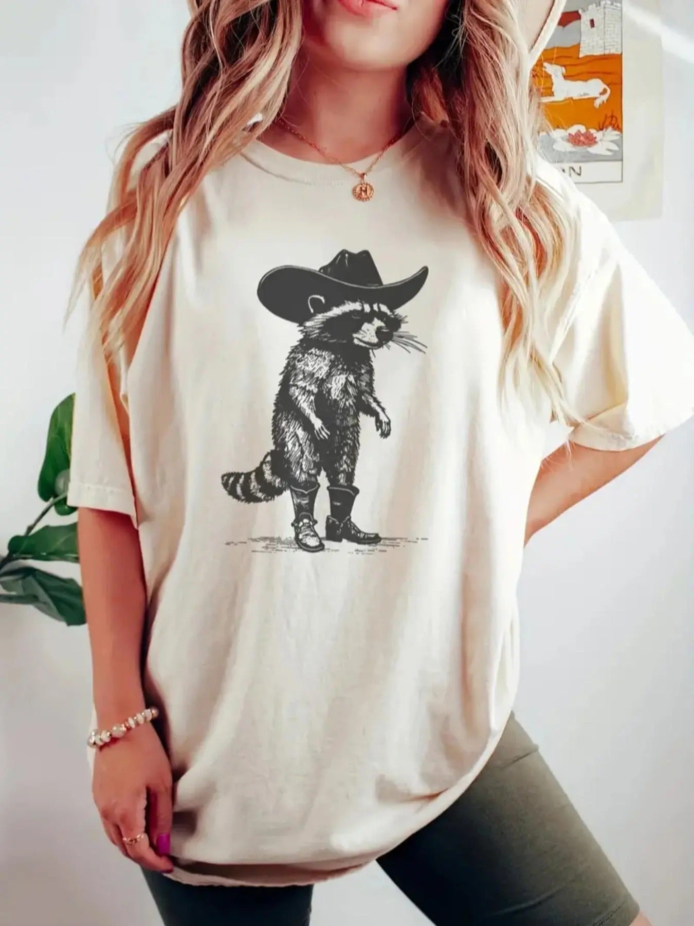 Women's Animal Print  Round Neck Tee, Casual Half  Sleeve T-shirt for Summer, Women's Top for Daily Wear Hoodie Sweatshirt
