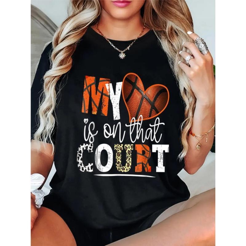Women's Basketball Mom T-Shirt