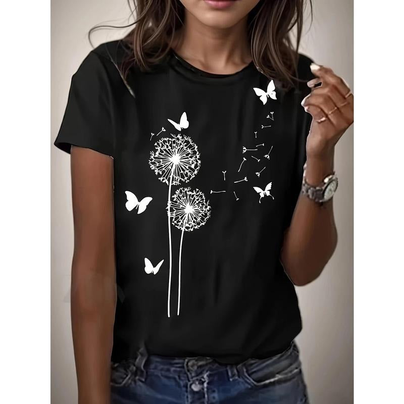 Women's Casual Short Sleeve Cotton T-Shirt