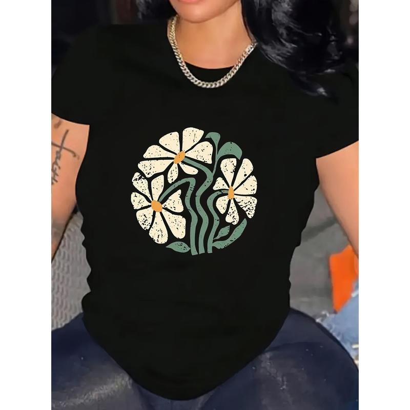 Women's Floral Graphic T-Shirt