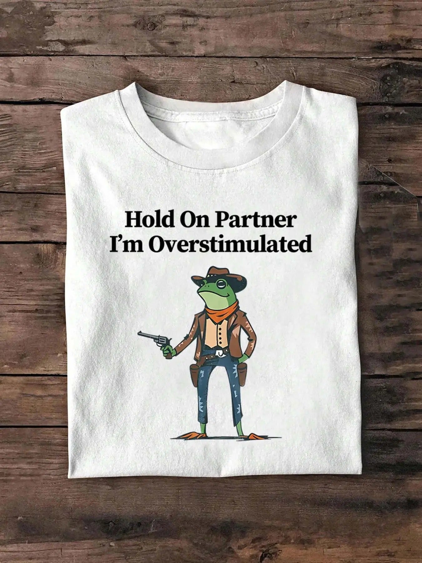 Women's Frog & Letter Print Round Neck Graphic Tee, Vintage Trendy Casual Short Sleeve T-shirt for Daily Wear, Ladies All...