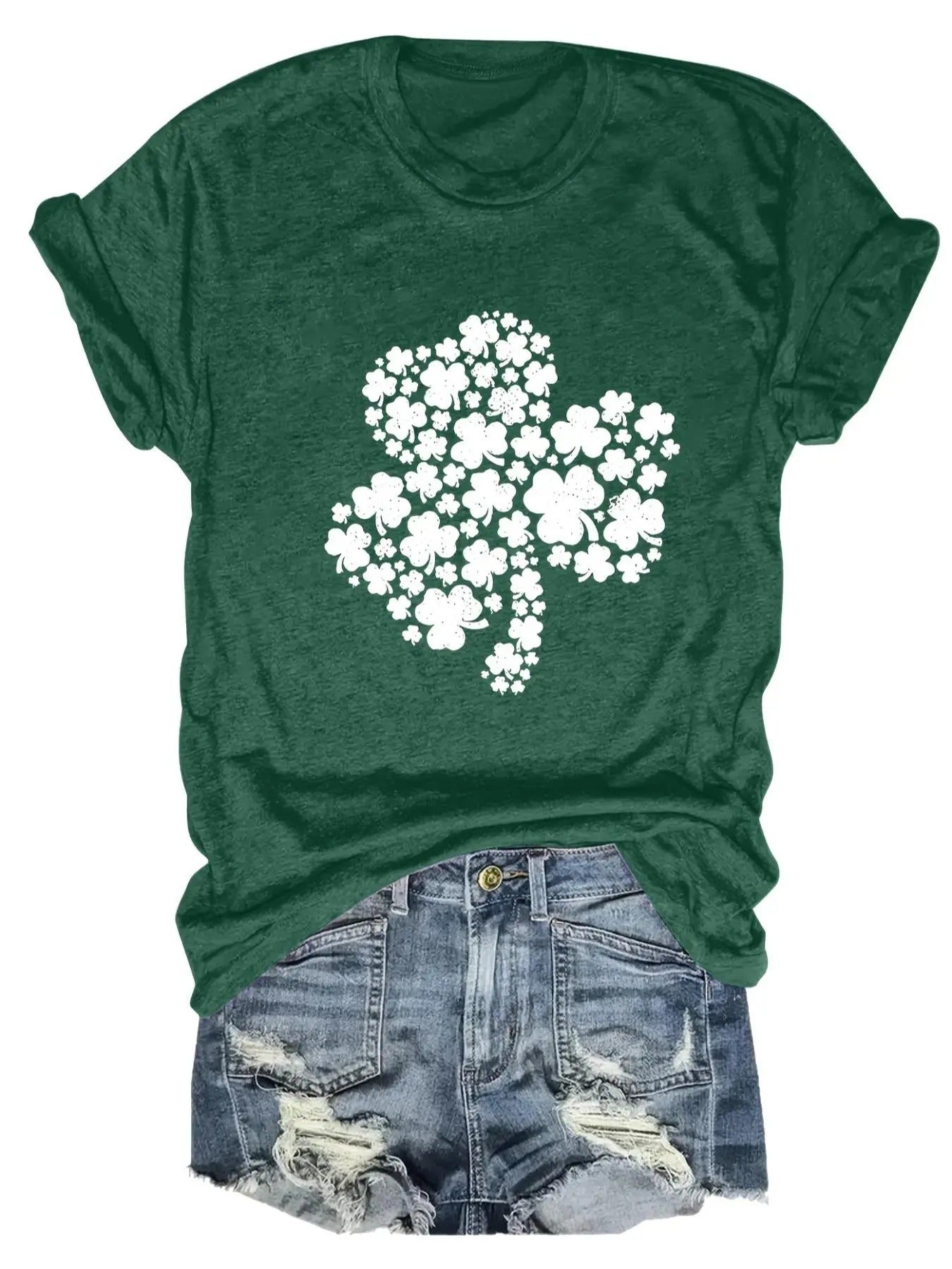 Women's Graphic Print Round Neck Tee, Casual  Short Sleeve T-shirt for Summer, Ladies Clothes for Daily Wear Hoodie...