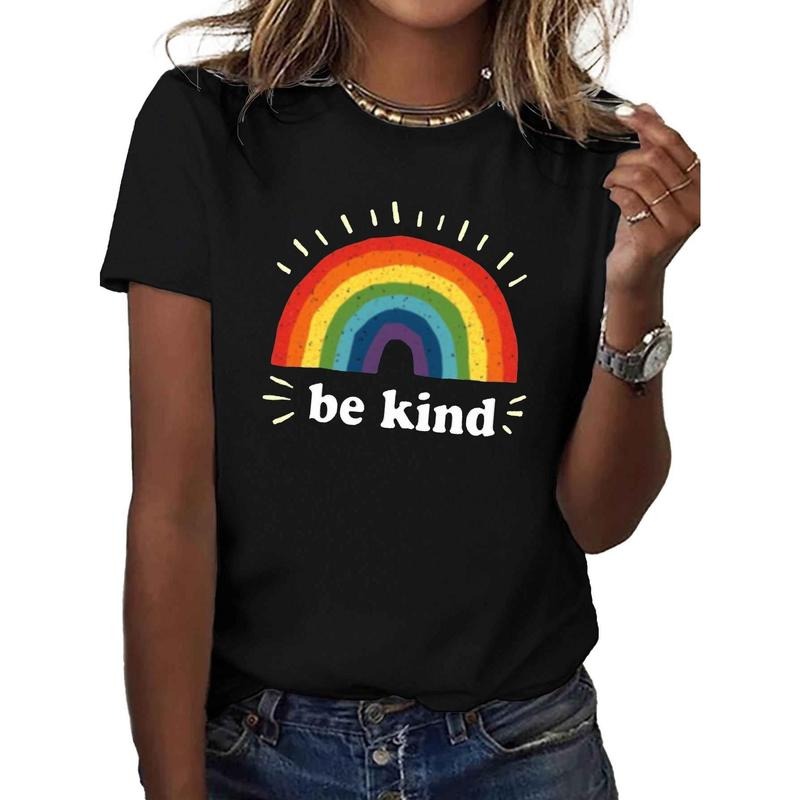 Women's Graphic T-Shirt -  Comfort Fit Casual Short Sleeve Round Neck Top,  Machine Washable All-Season Wear, style 02...