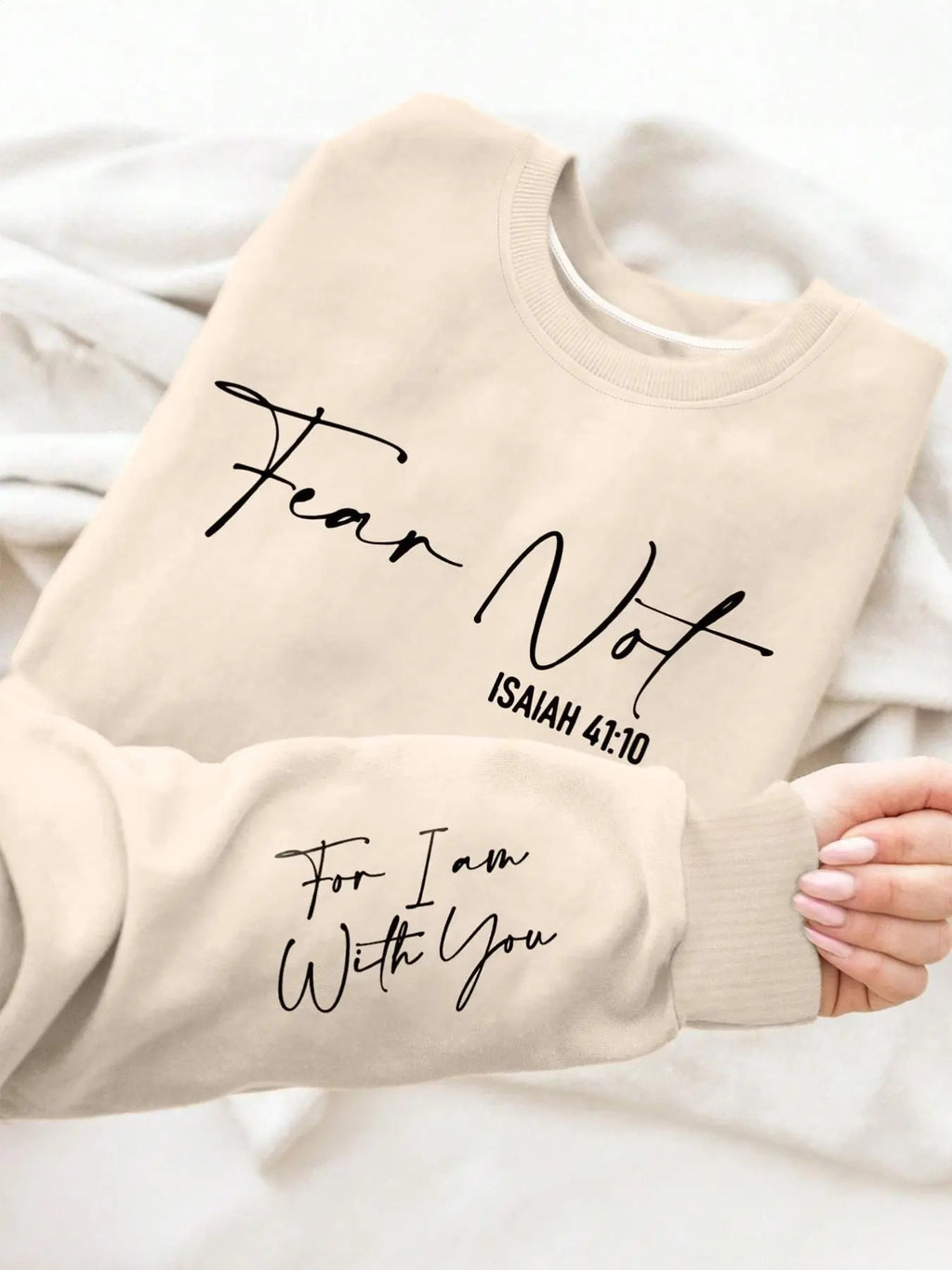 Women's Letter Print Crew Neck Sweatshirt, Casual Fashion Long Sleeve Pullover for Daily Wear, Ladies Fall & Winter...