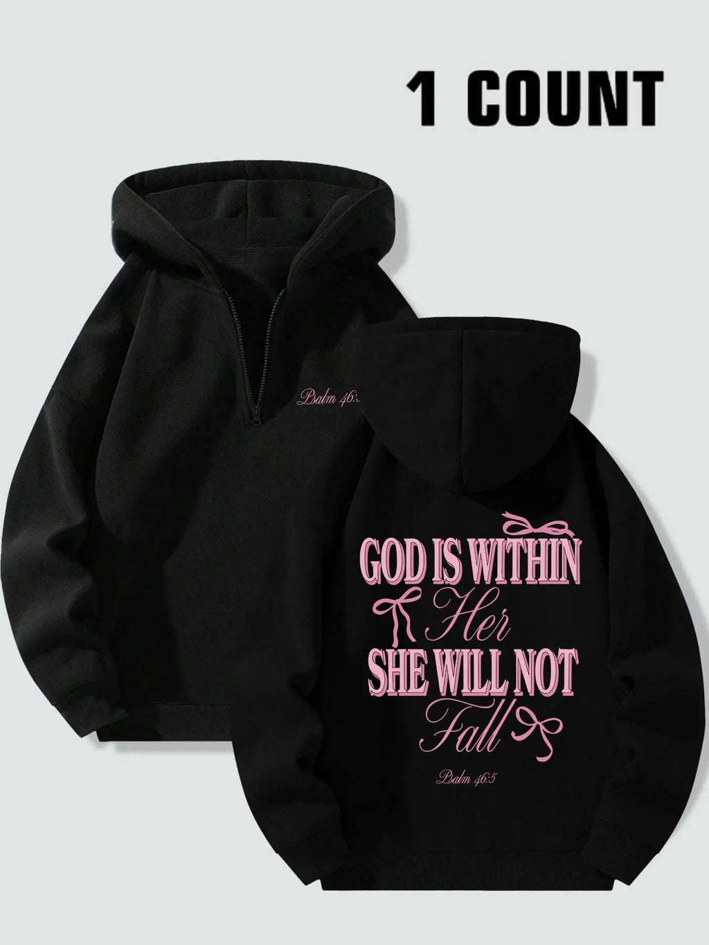 Letter Print Casual Long Sleeve Hooded Spring Clothes Daily Tops T-Shirts, Hoodie, Sweatshirt