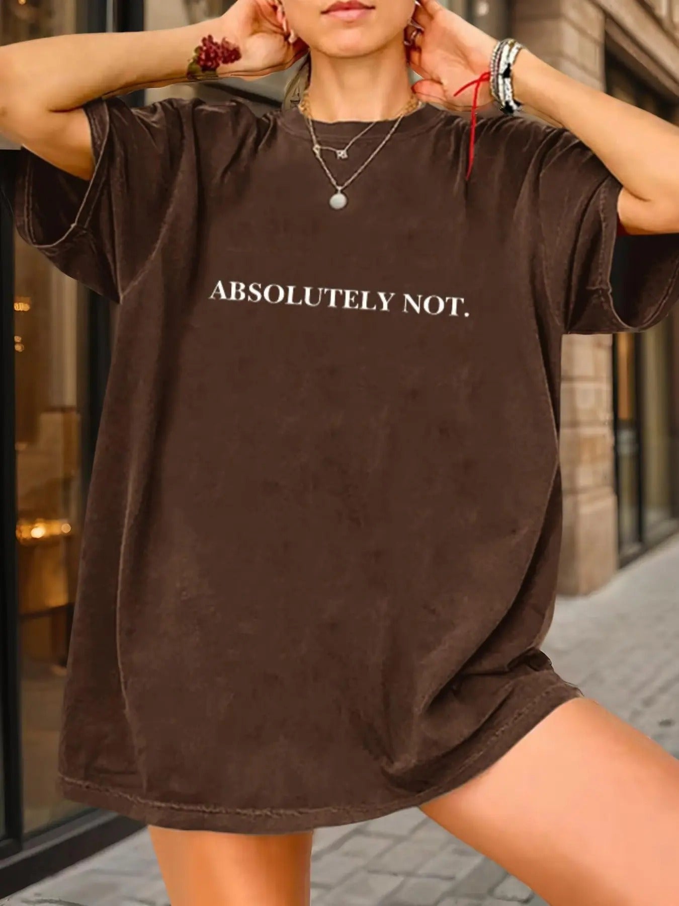 Letter Print Round Neck Casual Classy Short Sleeve Daily Clothes All Seasons Womenswear Tops Funny Summer Vintage T-Shirts, Hoodie, Sweatshirt