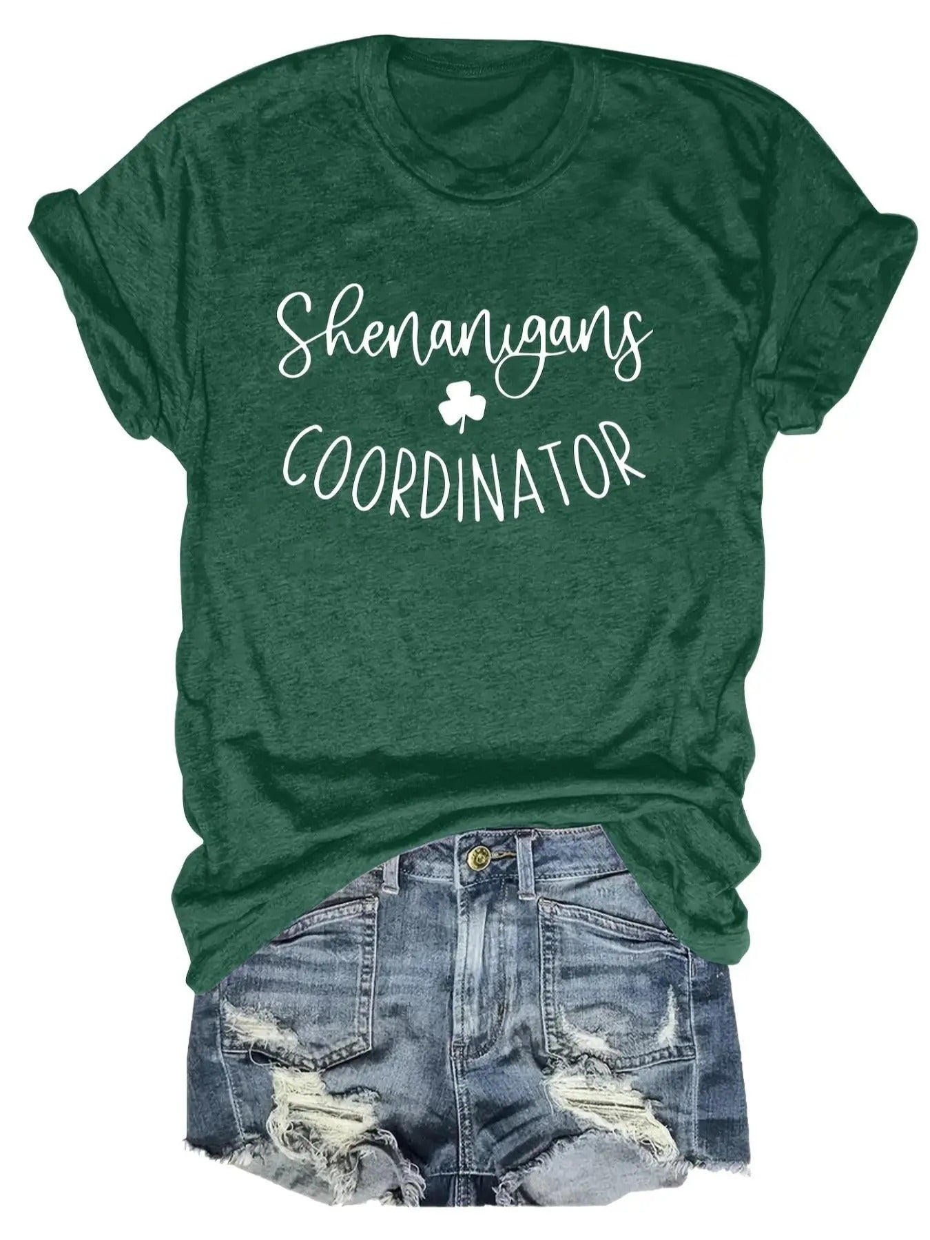 Women's Letter Print Round Neck Tee, Letter Print Crew Neck T-shirt for Daily Wear, Ladies Summer Wear Top Hoodie Sweatshirt