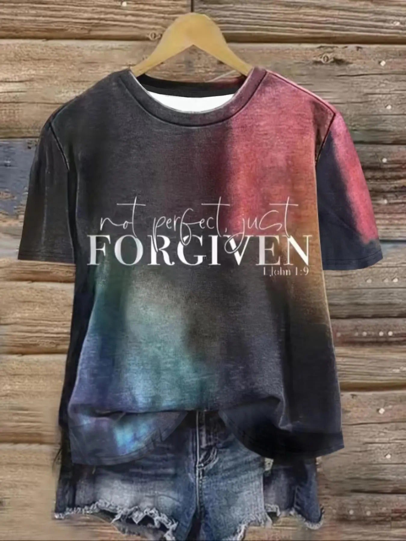 Letter Print Casual Short Sleeve Daily Summer Clothes T-Shirts, Hoodie, Sweatshirt
