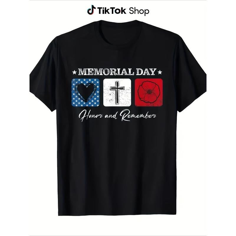 Women's Patriotic Memorial Day T-Shirt