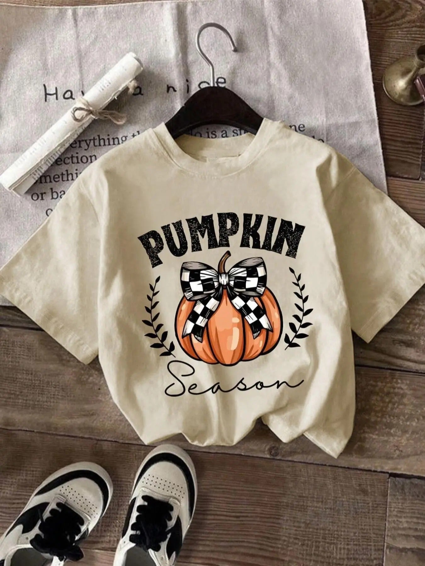 Pumpkin Print Round Neck Halloween Casual Crew Neck Daily Vacation Outdoor Clothes Summer T-Shirts, Hoodie, Sweatshirt