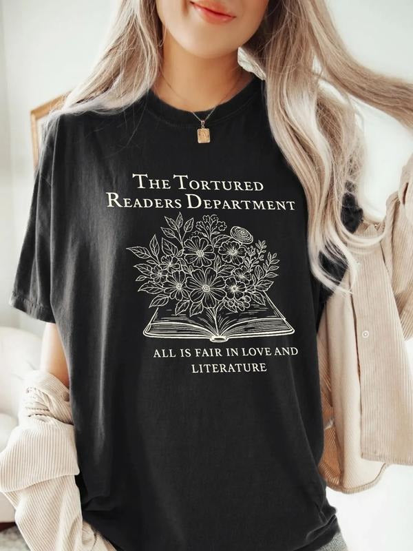 Women's Summer Casual Printed T-Shirt, Fitted Style for All-Day Comfort, Trendy Summer Fashion Top Hoodie Sweatshirt