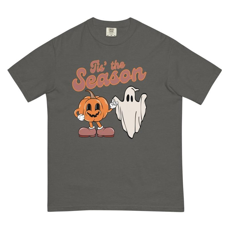 Womens Graphic Halloween Shirt, Tis the Season Halloween Shirt #1, Spooky Season Graphic shirt, Halloween Unisex Cotton...