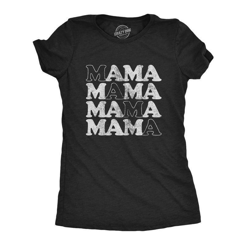 Womens Mama T Shirt Funny Mother's Day Mommy Graphic Mum Novelty Tee Funny Womens T Shirts Cute Slimming Top Comfortable...