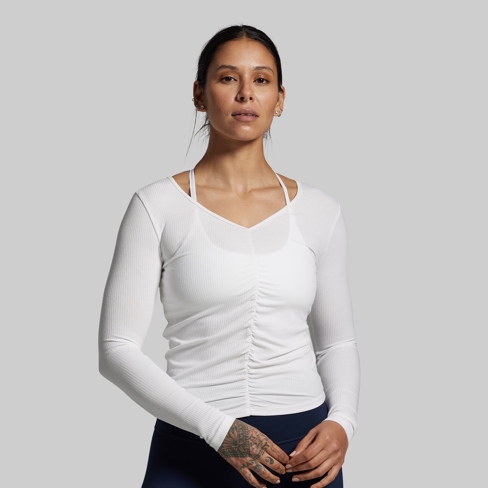 Rise Up Long Sleeve (White)