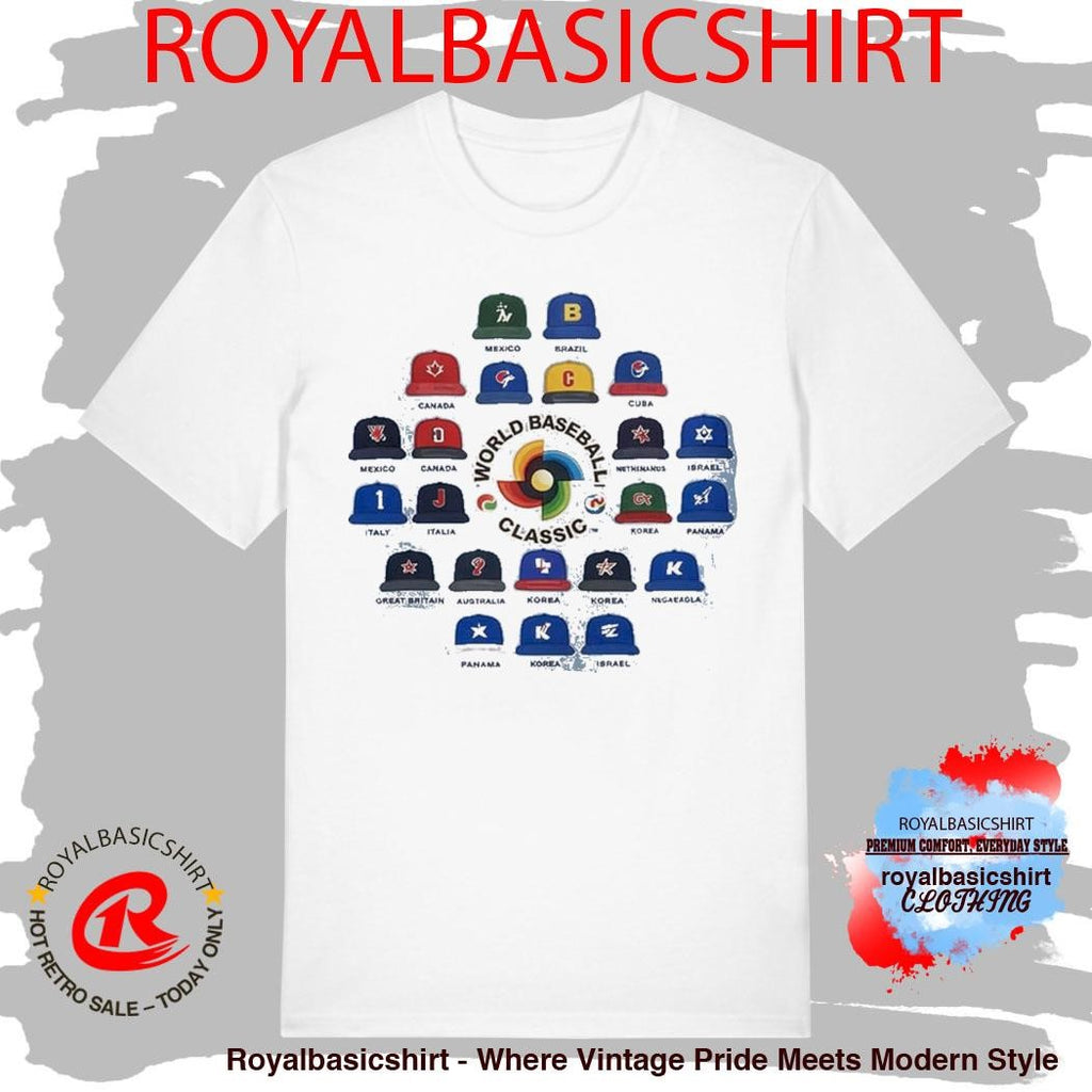 World Baseball Classic 2026 All Snapback Flag T-Shirt