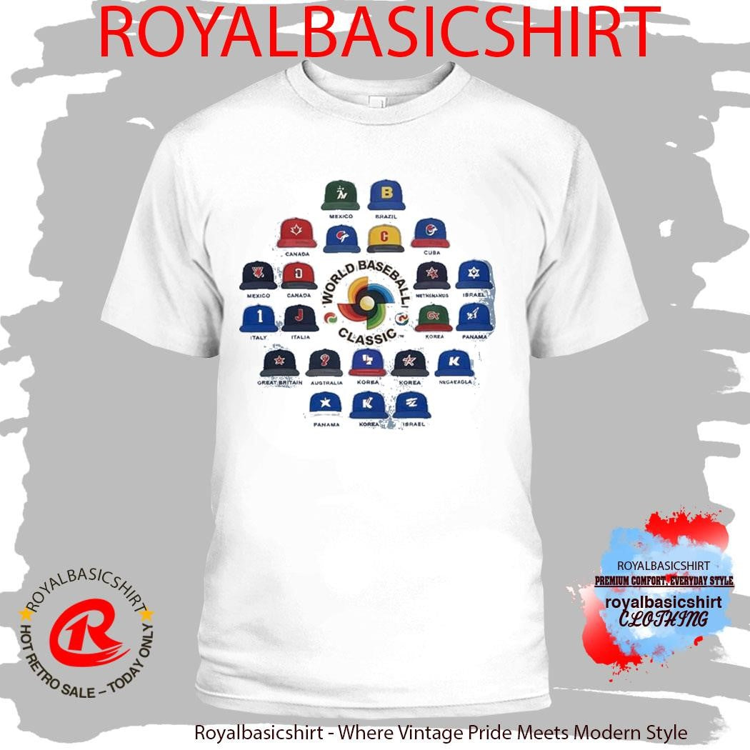World Baseball Classic 2026 All Snapback Flag T-Shirt