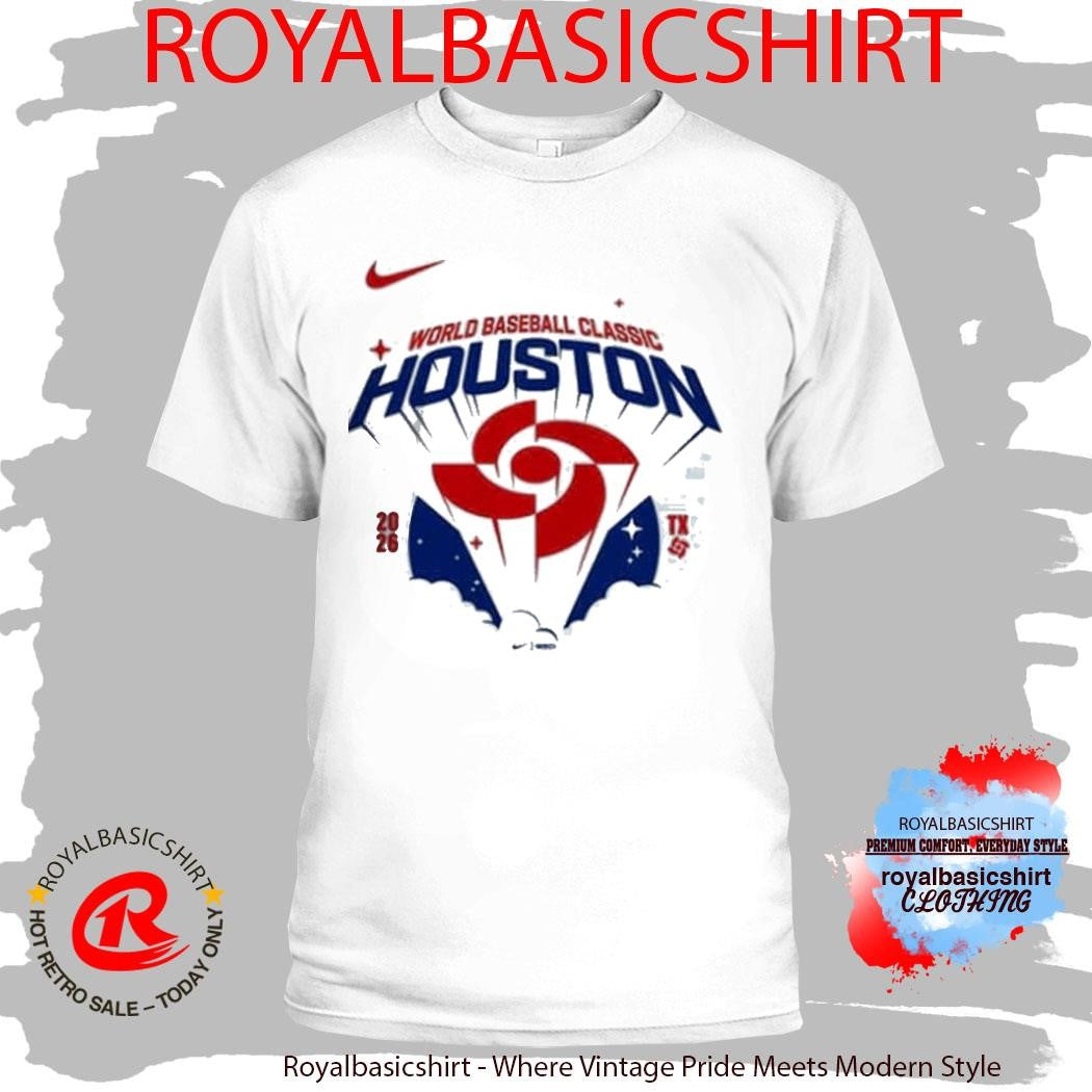 World Baseball Classic Merch 2026 Houston T-Shirt