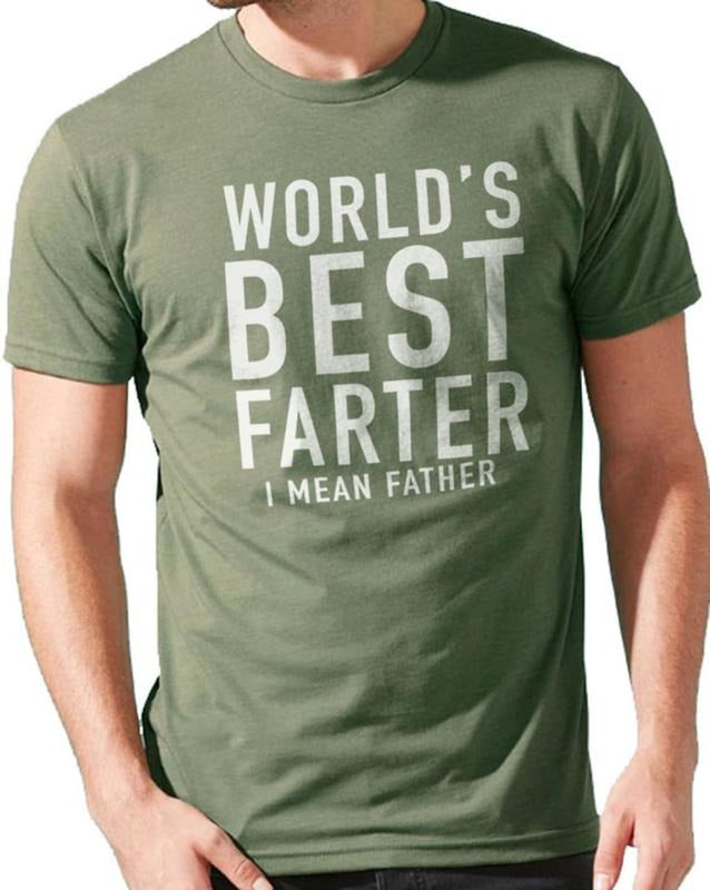 World's Best Farter I Mean Father T Shirt Funny - Fathers Day Gift Hoodie Sweatshirt | PrintMintTees.com