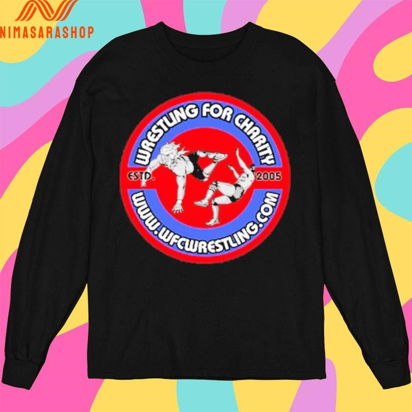 Wrestling For Charity Estd 2005 Logo Shirts