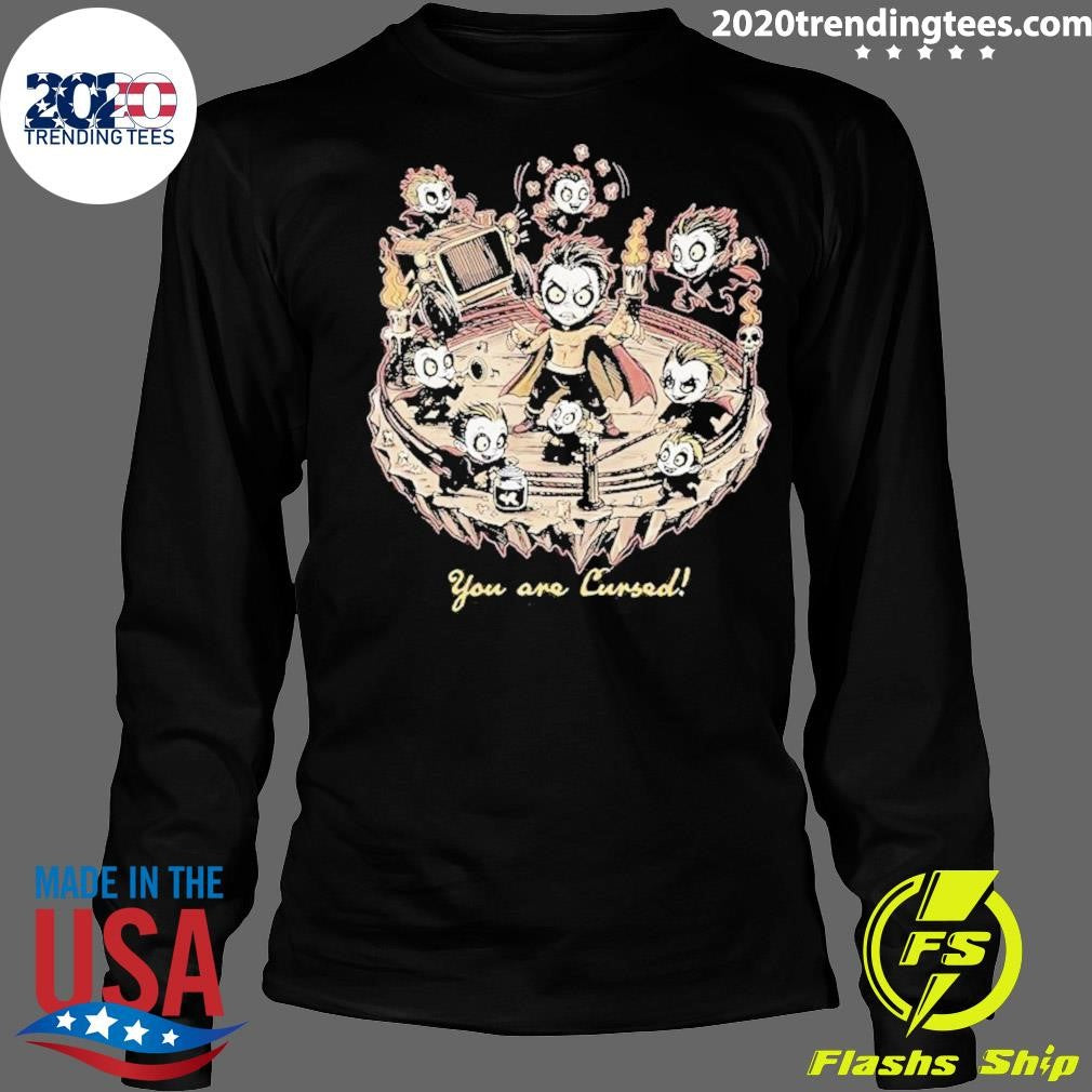Wwe Merch Danhausen And The Minis You Are Cursed Shirt