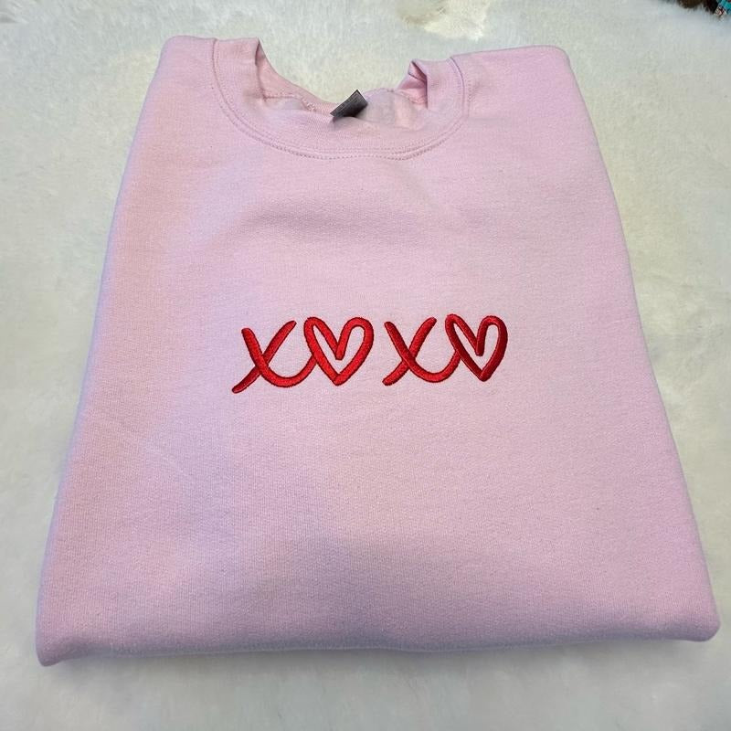 XOXO Embroidered Loved Ones T-Shirts, Hoodie, Sweatshirt