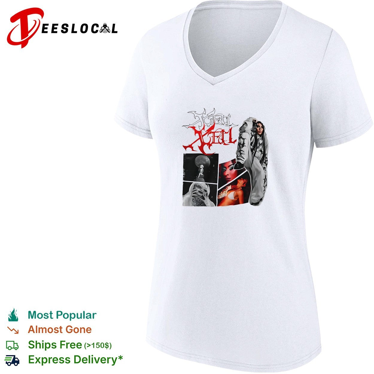 Xcel concert collage shirt