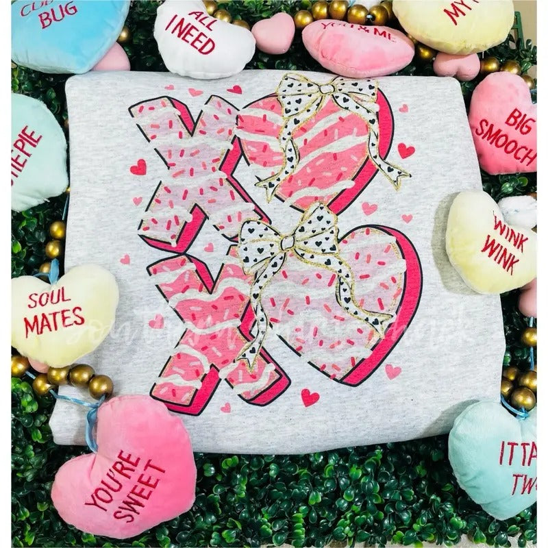 XoXo snack cake Sweatshirt ~ ash gray Shirt Hoodie | PrintMintTees.com
