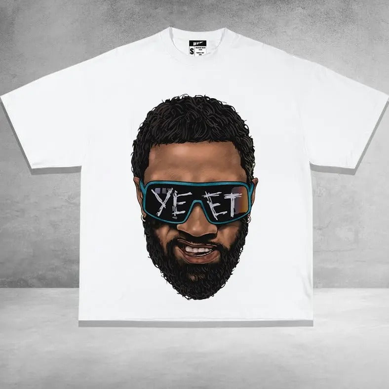 YEET Main Event Big Face Art T-Shirt Hoodie Sweatshirt | PrintMintTees.com