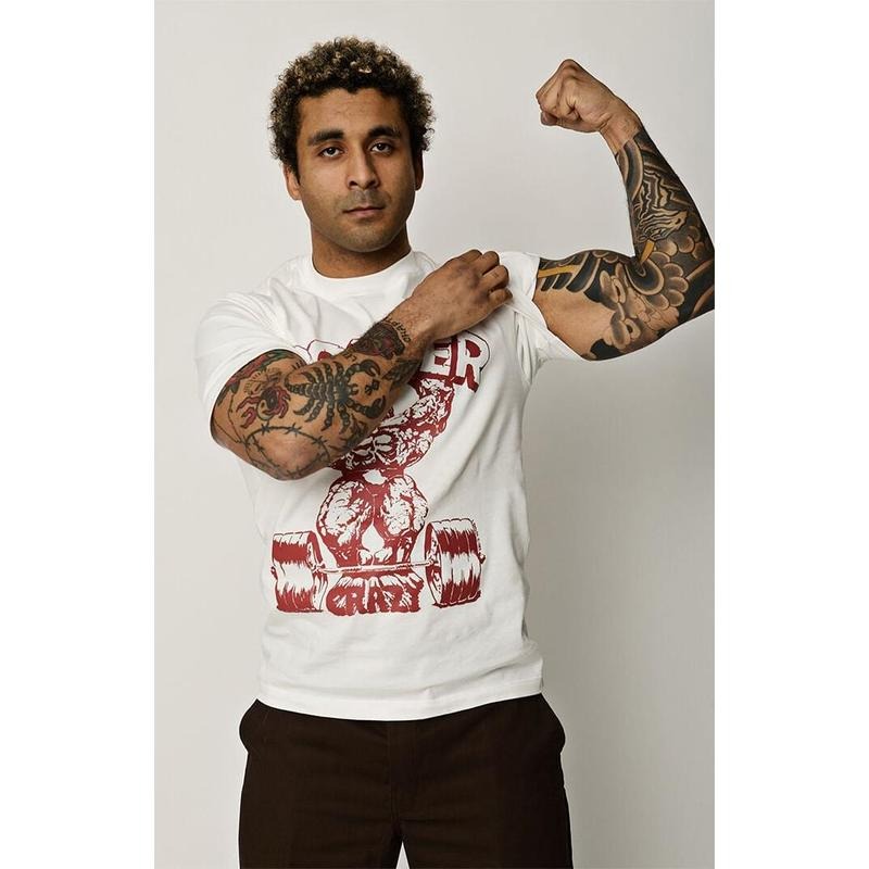 YIWO Men's Power Charge T-Shirt Hoodie Sweatshirt | PrintMintTees.com