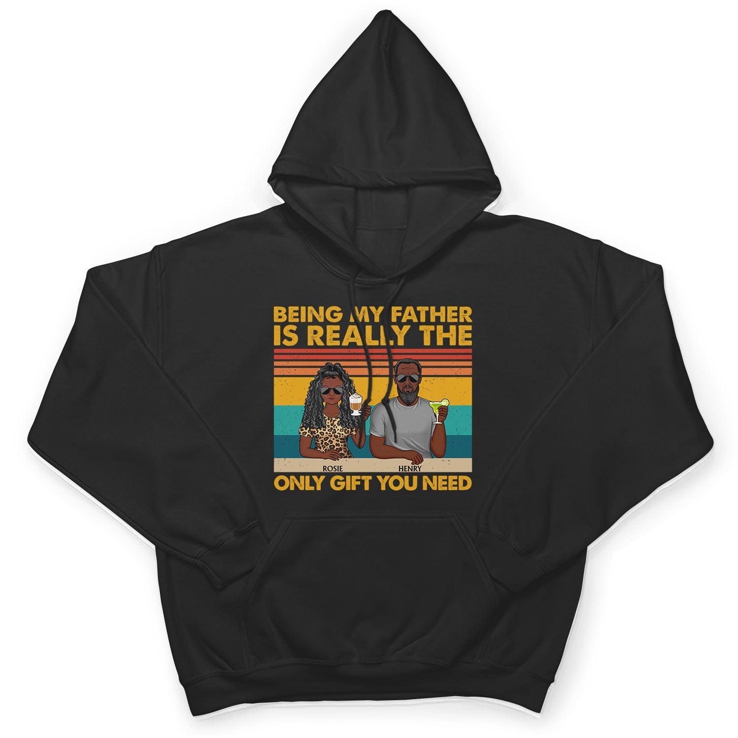 Being Our Father Is Really The Only Gift You Need - Funny, Birthday Gift For Dad, Papa, Husband - Personalized Custom T Shirt